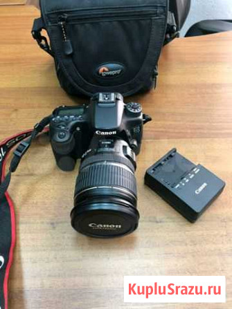 Фотоаппарат Canon EOS 70D с объективом Canon EFS Омск - изображение 1