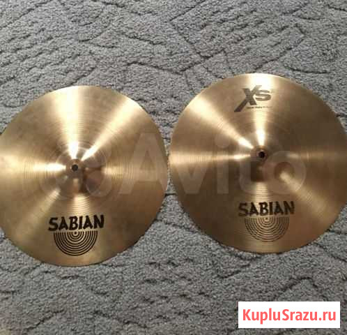 Hi hat Sabian Rock Hats 14’’ XS20 Екатеринбург - изображение 1