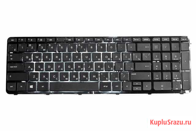 Клавиатура для HP 17 17-n 17-e С рамкой Новосибирск - изображение 1