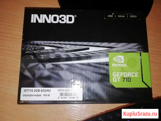Видеокарта inno3D geforce GT 710 SSP 2 гига Миасс - изображение 1