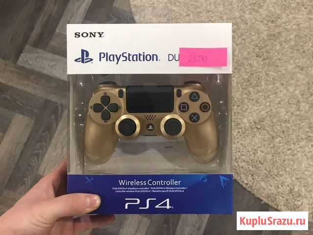 Джойстик для PlayStation4 золото Нижний Новгород - изображение 1