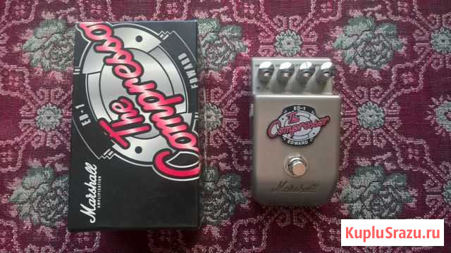 Гитарная педаль эффектов Marshall ED1 Compressor Барнаул - изображение 1