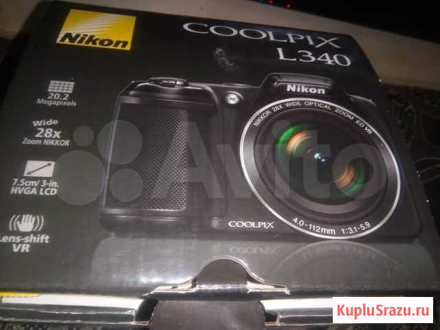 Фотоаппарат nikon coolpix l 340 Выселки - изображение 1