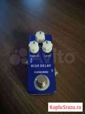 Гитарная педаль Mosky blue delay Томск