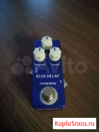 Гитарная педаль Mosky blue delay Томск - изображение 1