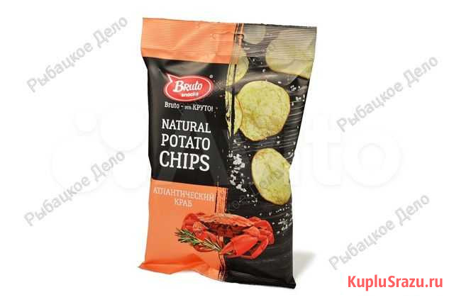 Чипсы Бруто краб 70г Санкт-Петербург - изображение 1