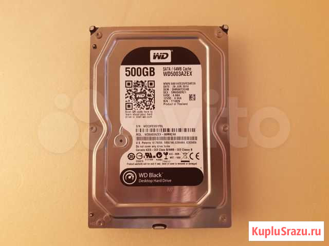 WD Caviar Black WD5003azex, 500Гб Саратов - изображение 1