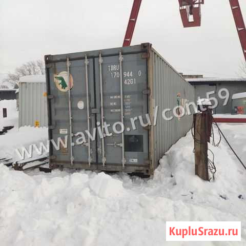 Контейнер 40 футов из Самары №tdru1709440 Саранск - изображение 1