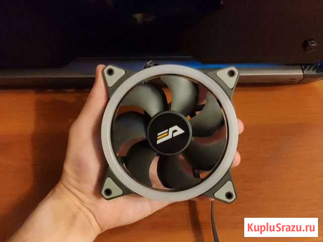 Корпусный rgb вентилятор aigo, 120mm, 6pin Липецк - изображение 1