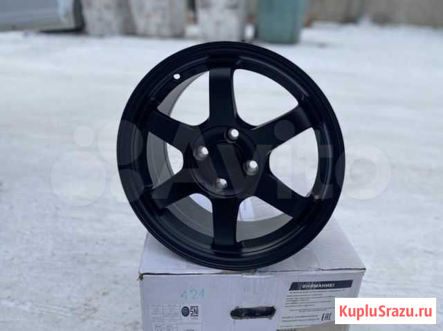 Литые диски R15 4/100 et35 7jj Улан-Удэ - изображение 1