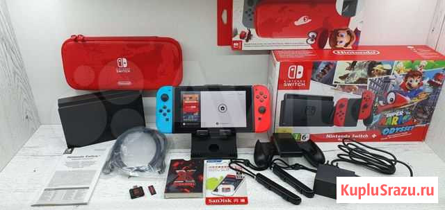 Nintendo Switch 128Gb с играми Пенза - изображение 1