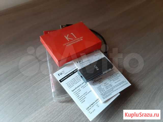 FiiO K1 (USB звуковая с усилителем для наушников) Альметьевск - изображение 1