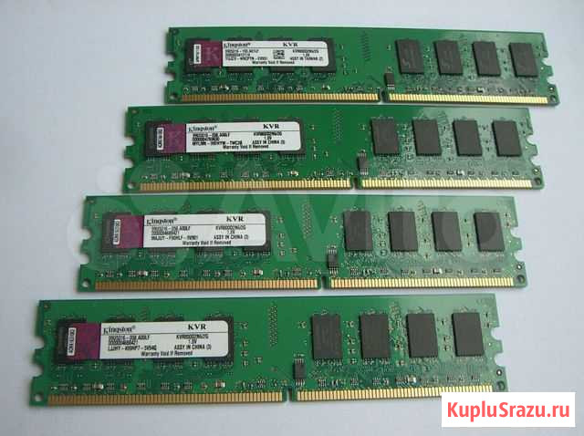 Оперативная память DDR2 ддр2 2 Gb 2 Гб PC6400 800 Пенза - изображение 1
