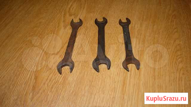 Ключи рожковые 17*19 3 шт СССР Иваново - изображение 1