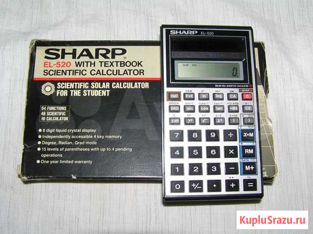 Инженерный Калькулятор Sharp EL-520 Калининград - изображение 1