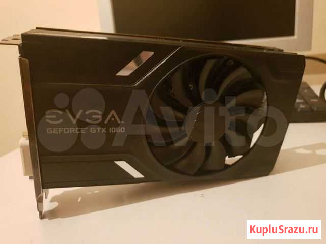 Видеокарта gtx 1060 6gb evga Краснодар - изображение 1