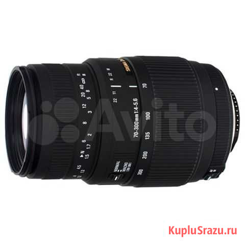Объектив Sigma AF 70-300mm f/4-5.6 DG macro Canon Ярославль - изображение 1