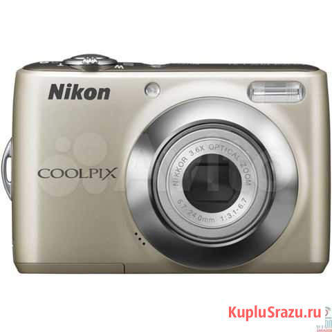 Цифровой фотоаппарат Nikon Coolpix L21 серебристый Омск - изображение 1