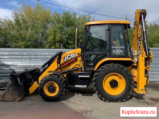 Услуги экскаватора-погрузчика JCB + гидромолот Кемерово - изображение 1