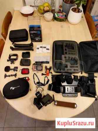 Камера GoPro Hero 5 black + 3х осевой стабилизатор Мурино