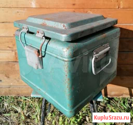 Термос квадратный из СССР Ногинск - изображение 1
