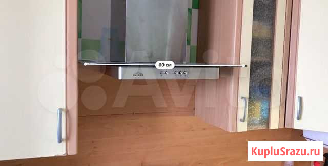 Вытяжка для кухни 60 см бу работает хорошо Братск - изображение 1