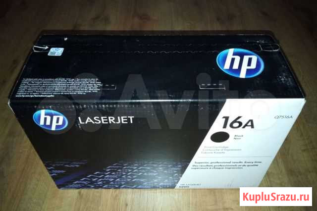 Оригинальный картридж HP Q7516A HP 5200 Михайловская - изображение 1
