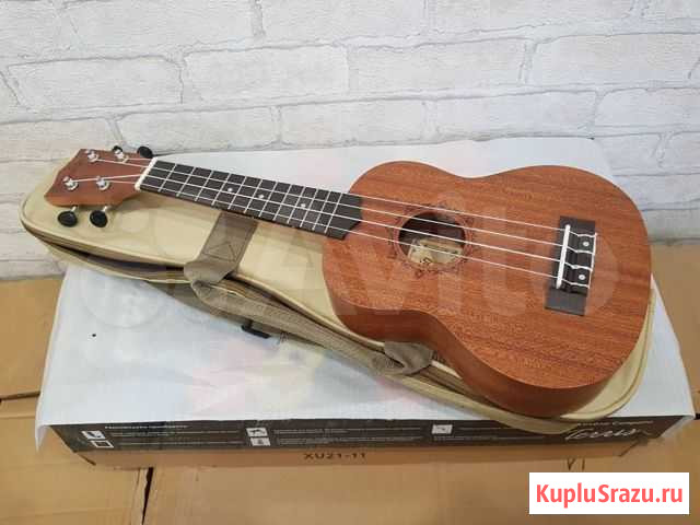 Укулеле Сопрано с фирменным чехлом Сапеле Оренбург - изображение 1