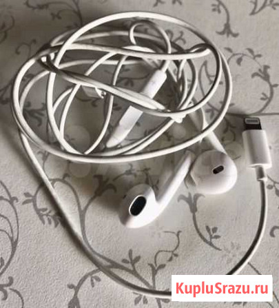 Наушники apple EarPods lightening Санкт-Петербург - изображение 1