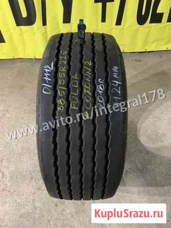 Шина б/у 385 55 R 22.5 Fulda Арт.0/1112 Кировск - изображение 1