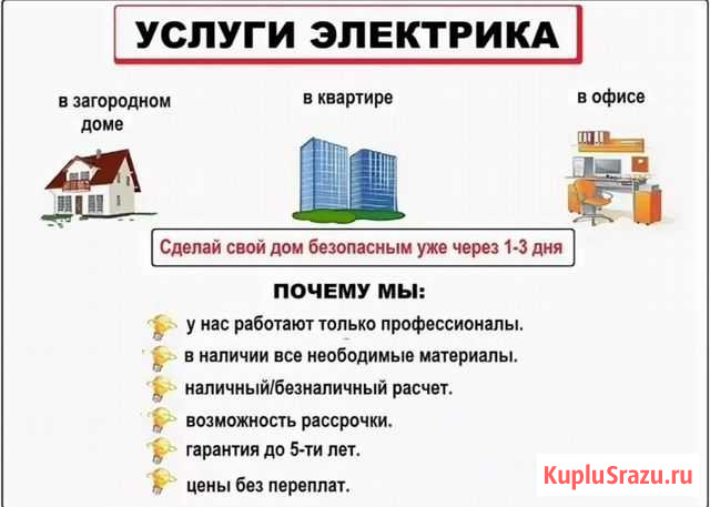 Электромантажные работы Череповец - изображение 1