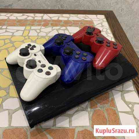 PS3 SuperSlim, прошитая, 35 игр Калининград
