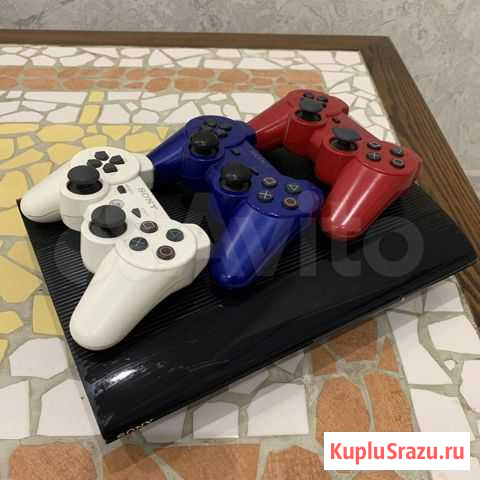 PS3 SuperSlim, прошитая, 35 игр Калининград - изображение 1