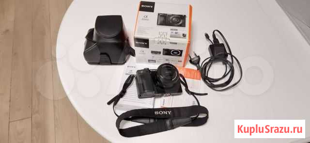 Sony Alpha A6000 Kit 16-50 Black Тюмень - изображение 1