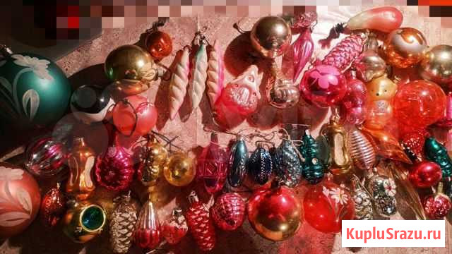 Игрушки ёлочные гирлянда СССР доставка Чита - изображение 1