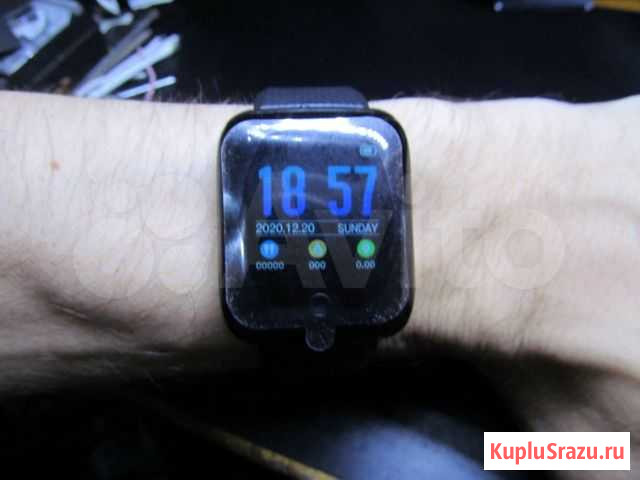Bluetooth Фитнес-часы пульсометр Березники - изображение 1