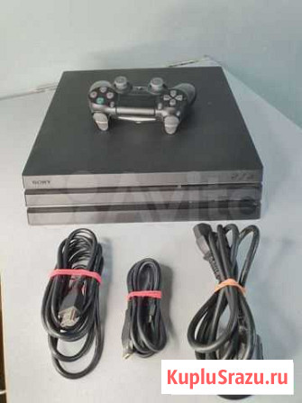 Приставка ps 4 pro 1tb Курск - изображение 1