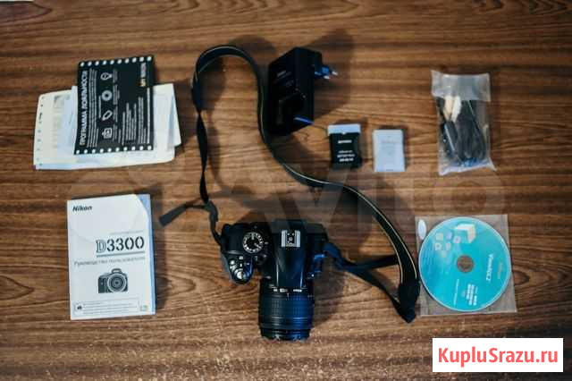 Зеркальный фотоаппарат Nikon D3300 Пермь - изображение 1
