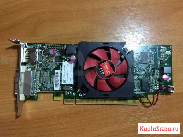 Низкопрофильная видеокарта 1Gb HD6450 ATI Астрахань - изображение 1