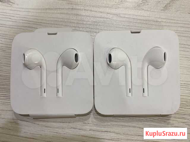 Наушники оригинал earpods новые Чебоксары - изображение 1