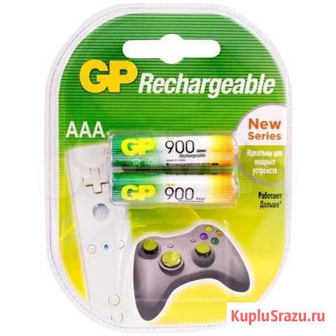Аккумулятор GP AAA (LR03) 2 шт. Ni-Mh 900 мАч GP Тюмень - изображение 1