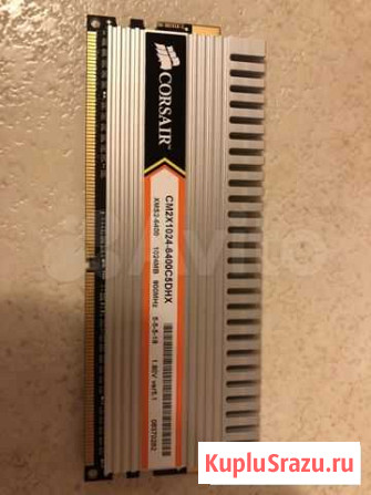 Оперативная память corsair ddr2 1024*800MHz Санкт-Петербург - изображение 1