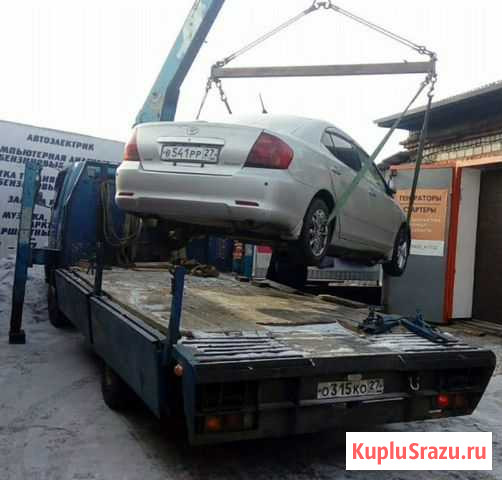 Услуги Эвакуатора, воровайка, кран манипулятор бор Хабаровск - изображение 1