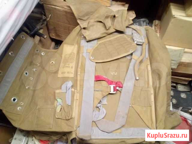 Ранец от парашюта Д-1-8Б вдв СССР 1973 год Астрахань - изображение 1