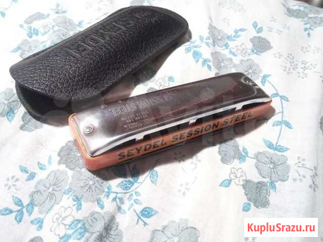 Губная гармошка seydel session steel тональность C Клин - изображение 1