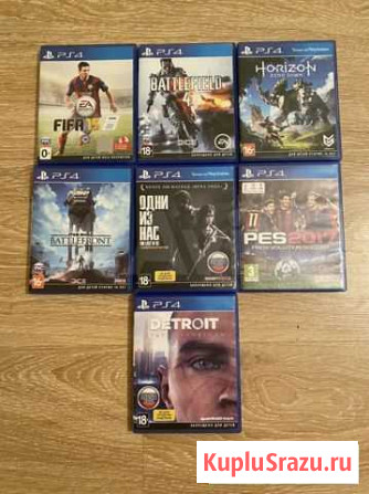 Игры ps4 (7шт Цена за все ) Рязань - изображение 1
