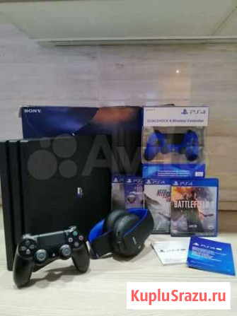 Sony playstation PS4 pro 1tb Иркутск - изображение 1