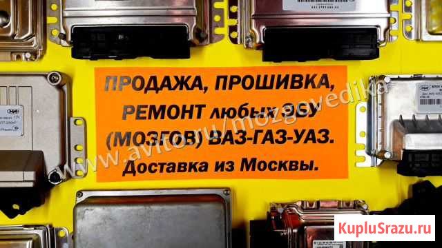 Эбу Мозги на Ваз УАЗ Газ-Продажа Прошивок-Дмрв Ваз Екатеринбург - изображение 1