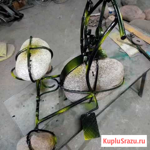 Садовые скульптуры из железа и камня Барнаул - изображение 1