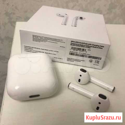 Airpods 2 Новые, Ростест Белгород - изображение 1